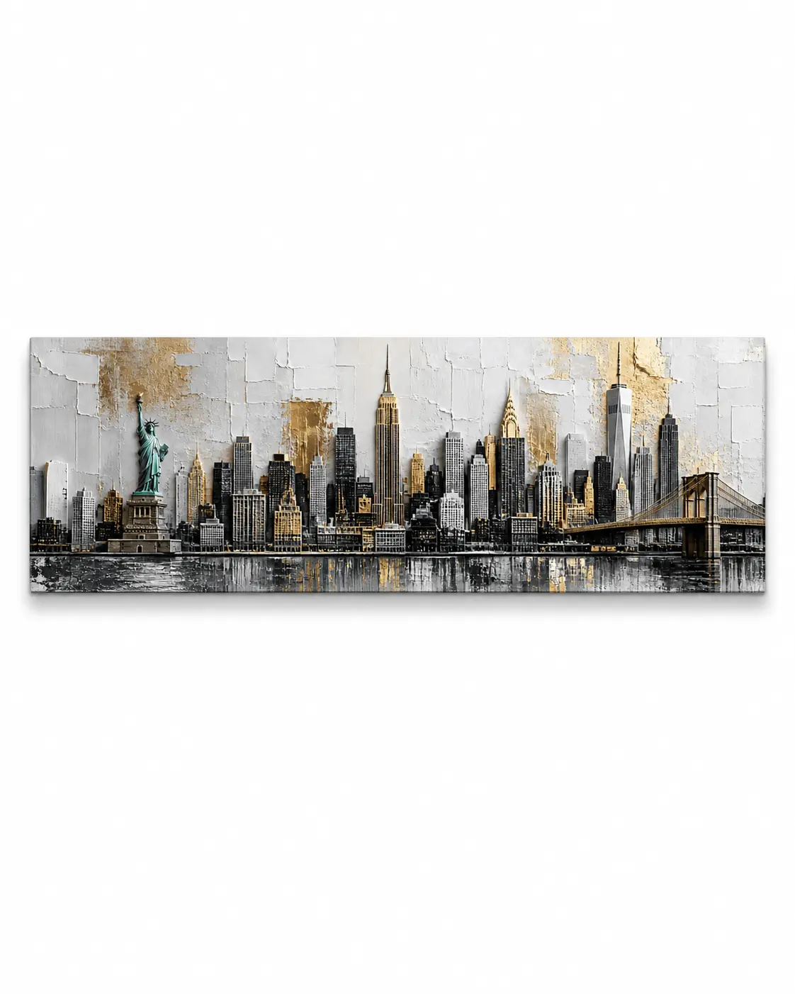 New York Sziluett - Vászonkép 
