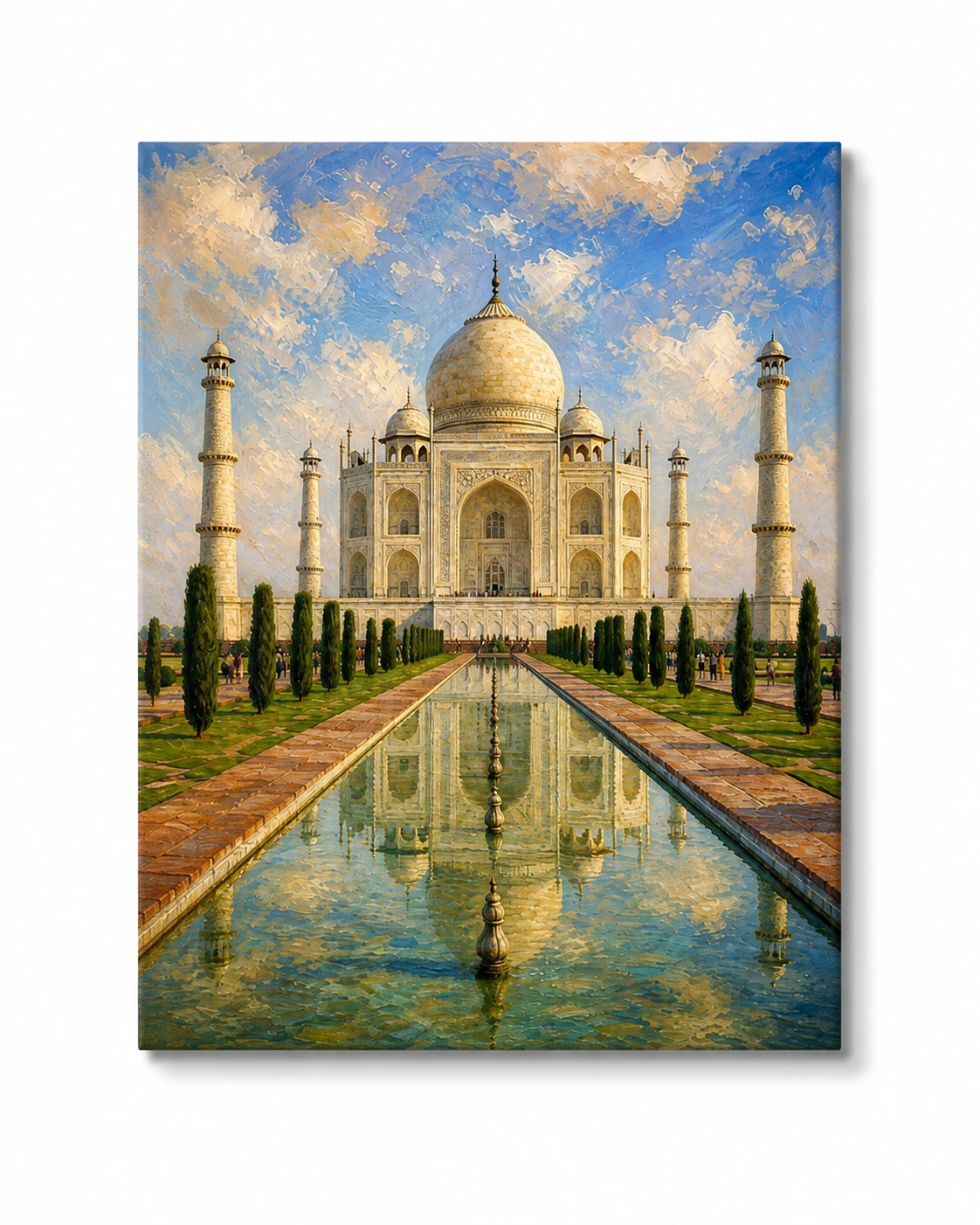 Taj Mahal a Szív Palotája - Vászonkép